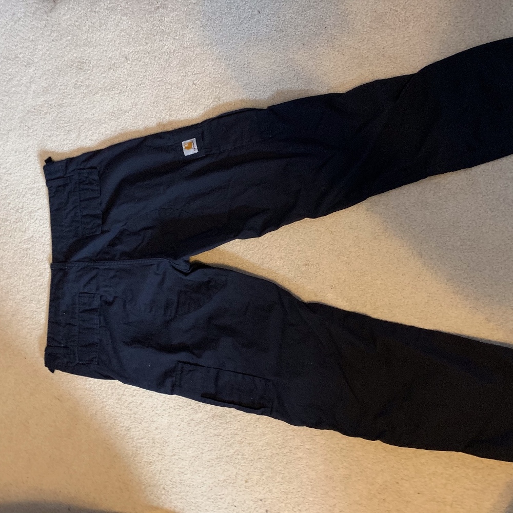 Carhartt WIP Navy Blue Aviation Pant 36 x 32